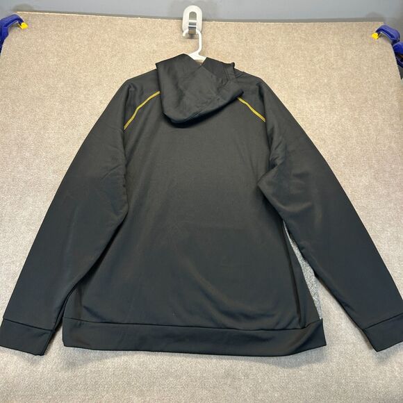 Boston Bruins Hoodie Men's 2XL Pullover Gray Black Raglan Fanatics - Picture 9 of 10